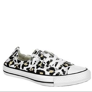 CONVERSE // LEOPARD SHORELINE CHUCK TAYLORS